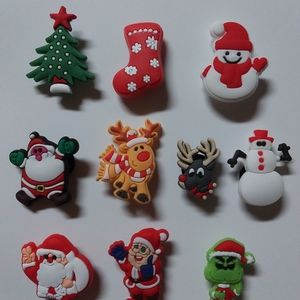 10 pcs shoe charms for Crocs.